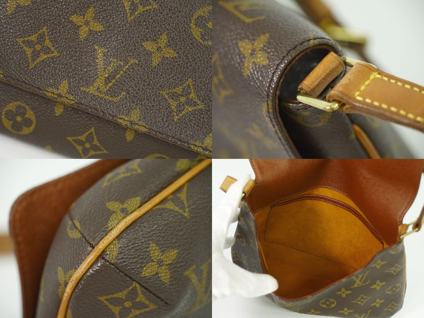 LOUIS VUITTON ミュゼットタンゴ ショート モノグラム ショルダーバッグ M51257