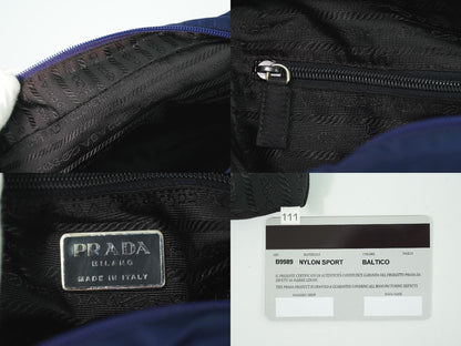 PRADA スポーツライン ショルダーバッグ ネイビー B9989