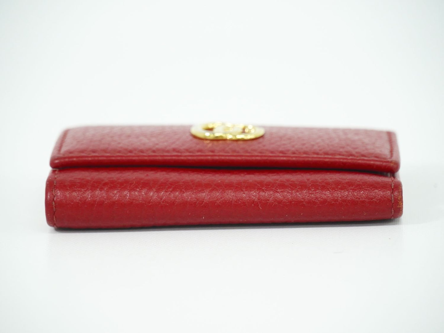 GUCCI GGマーモント キーケース 6連 レッド 456118