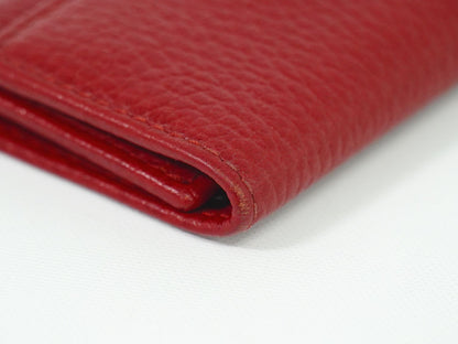 GUCCI GGマーモント キーケース 6連 レッド 456118