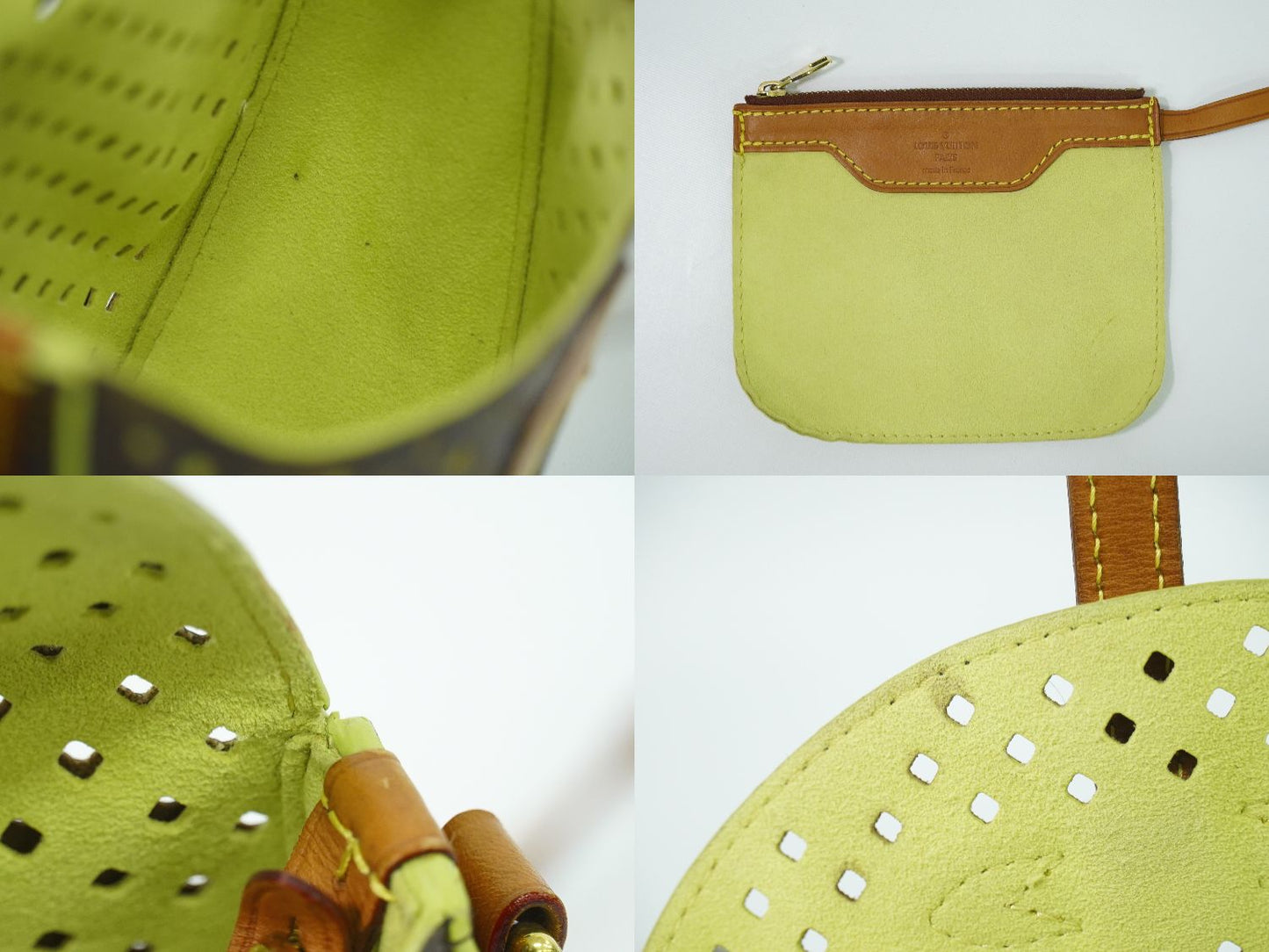 LOUIS VUITTON フロール シャンティ モノグラム ペルフォ ショルダーバッグ M94086