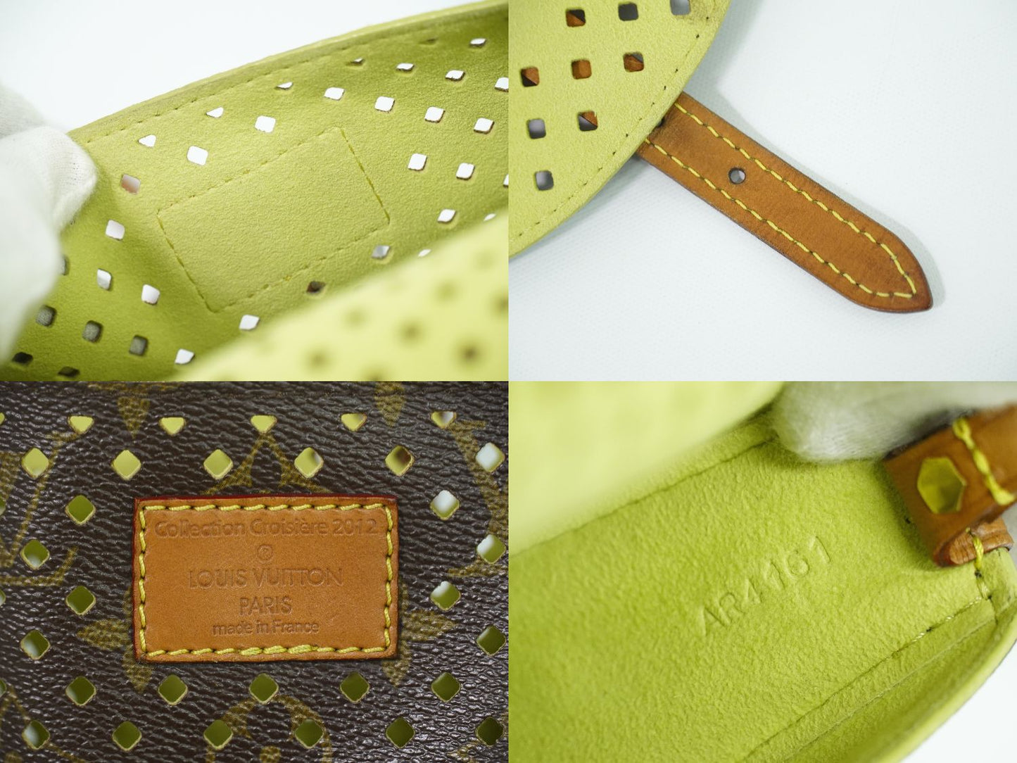 LOUIS VUITTON フロール シャンティ モノグラム ペルフォ ショルダーバッグ M94086