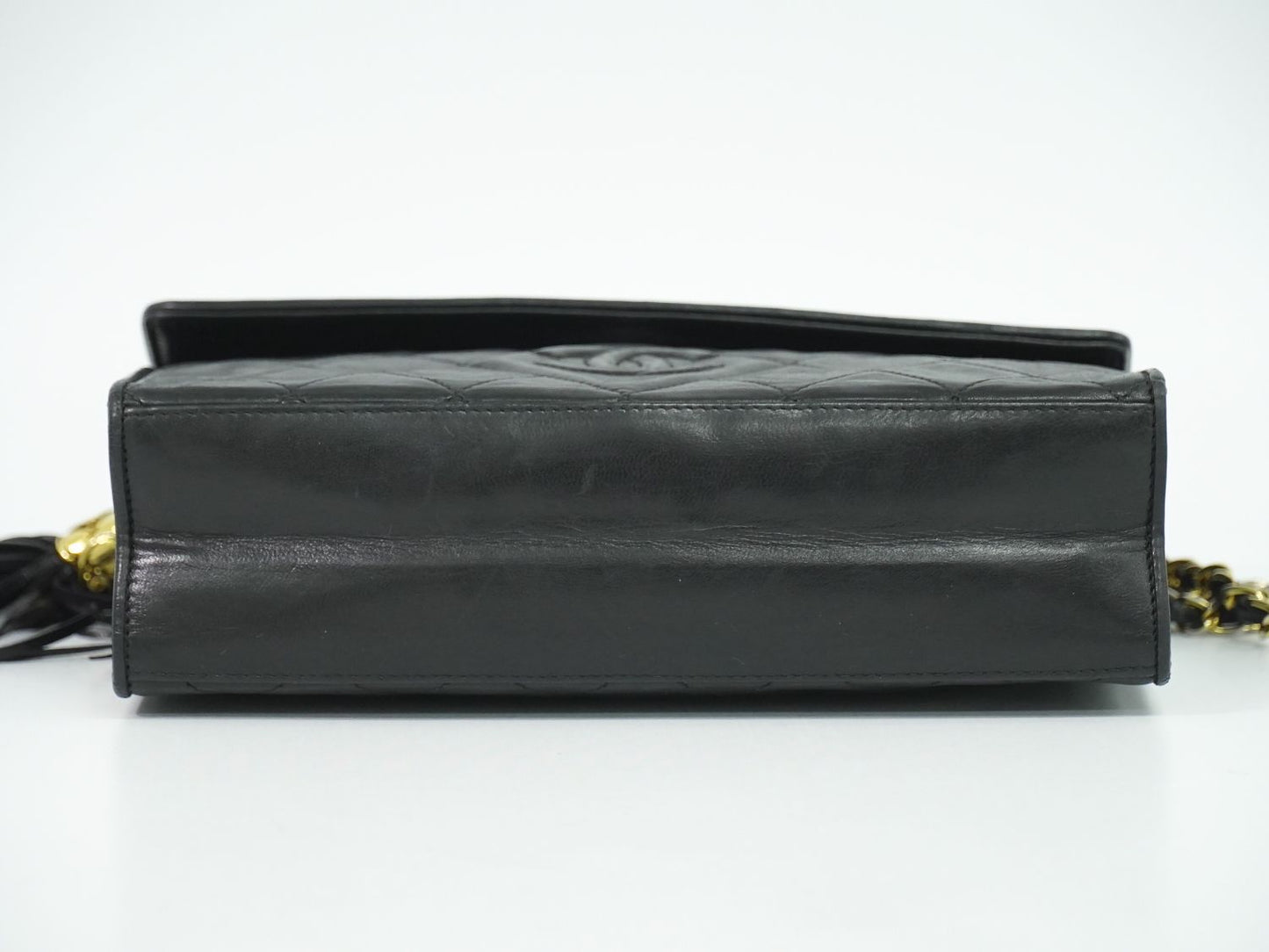 CHANEL ココマーク マトラッセ ショルダーバッグ ブラック