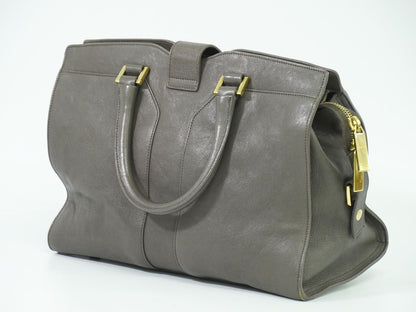 YVES SAINT LAURENT カバスシック ハンドバッグ グレー 400666