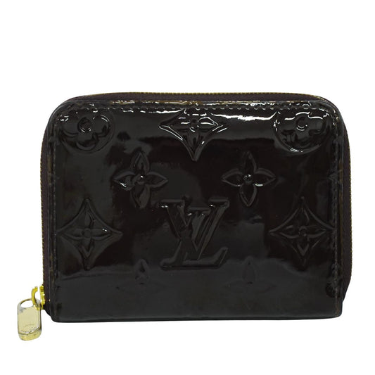 LOUIS VUITTON ジッピーコインパース ヴェルニ レザー コインケース アマラント M93607