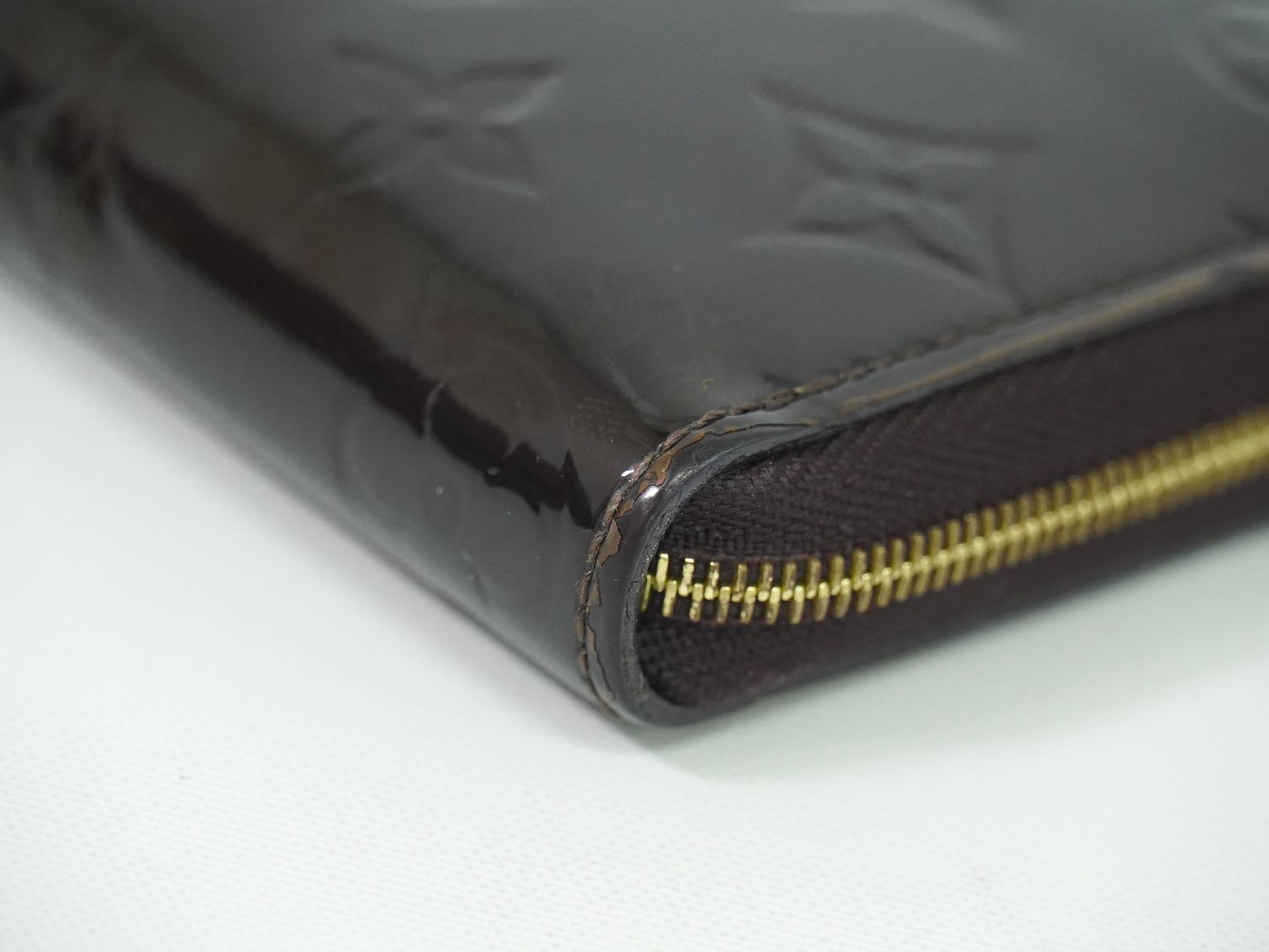 LOUIS VUITTON ジッピーコインパース ヴェルニ レザー コインケース アマラント M93607