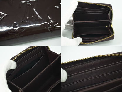 LOUIS VUITTON ジッピーコインパース ヴェルニ レザー コインケース アマラント M93607