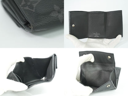 LOUIS VUITTON ディスカバリー モノグラム エクリプス 折財布 M45417