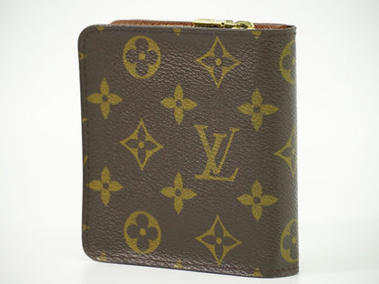 LOUIS VUITTON コンパクトジップ モノグラム 折財布 M61667