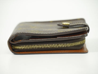 LOUIS VUITTON コンパクトジップ モノグラム 折財布 M61667