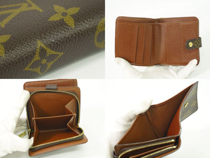 LOUIS VUITTON コンパクトジップ モノグラム 折財布 M61667