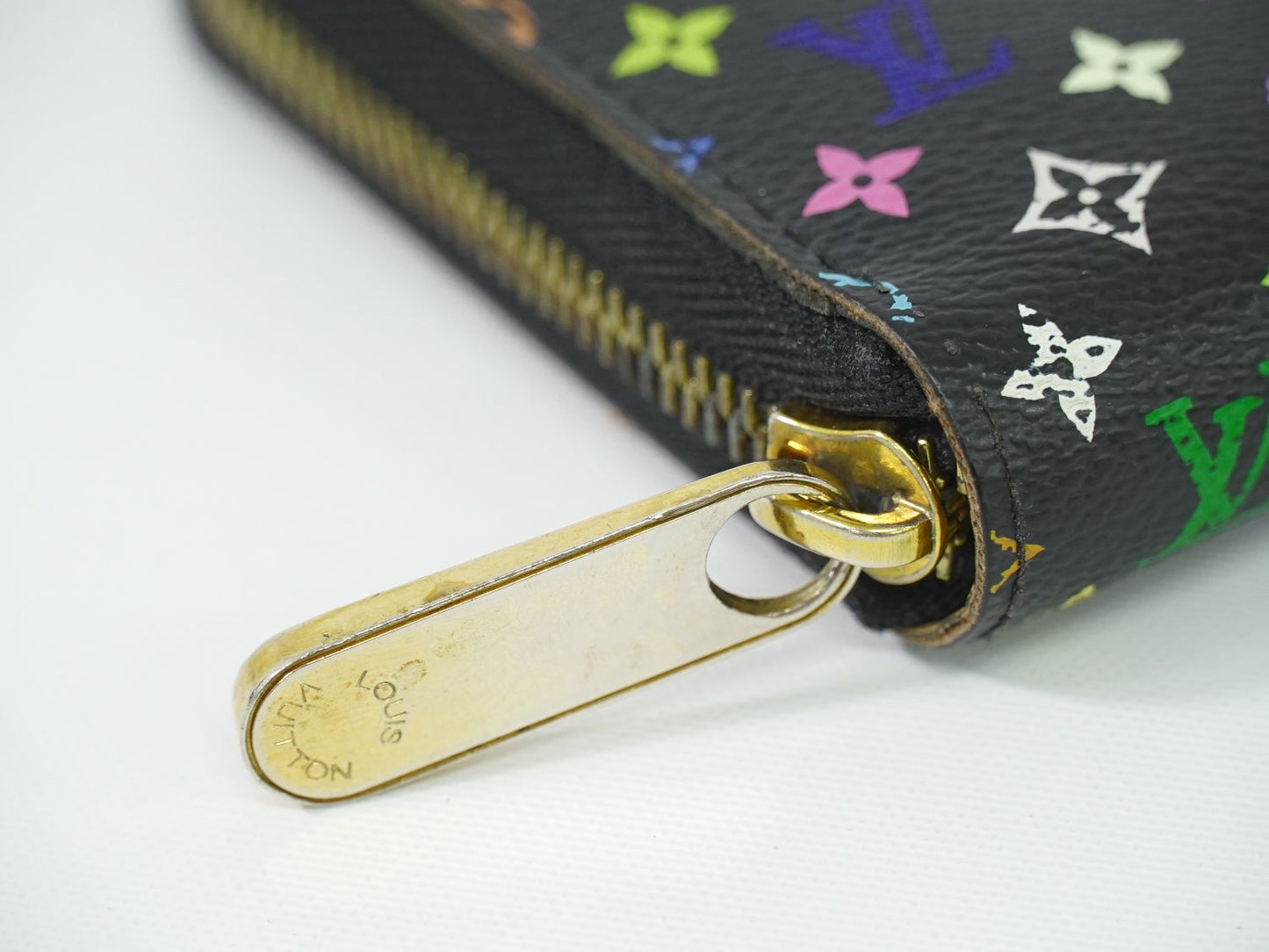 LOUIS VUITTON ジッピーウォレット モノグラム マルチカラー 長財布 ノワール M60050