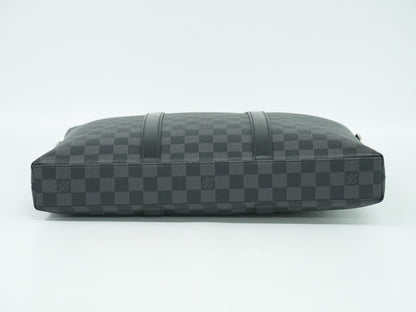 LOUIS VUITTON アントン ダミエ グラフィット ブリーフケース N40024