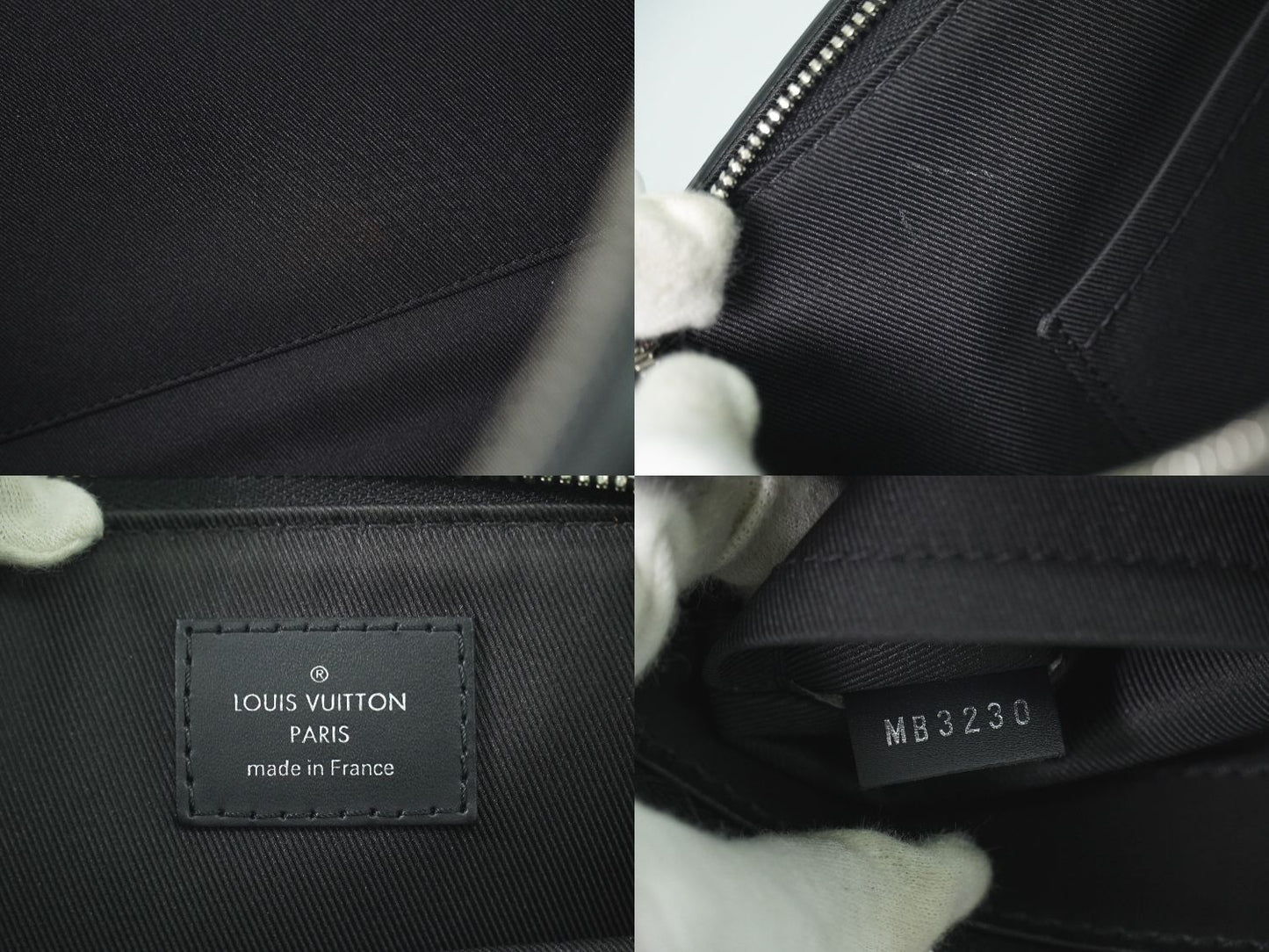 LOUIS VUITTON アントン ダミエ グラフィット ブリーフケース N40024