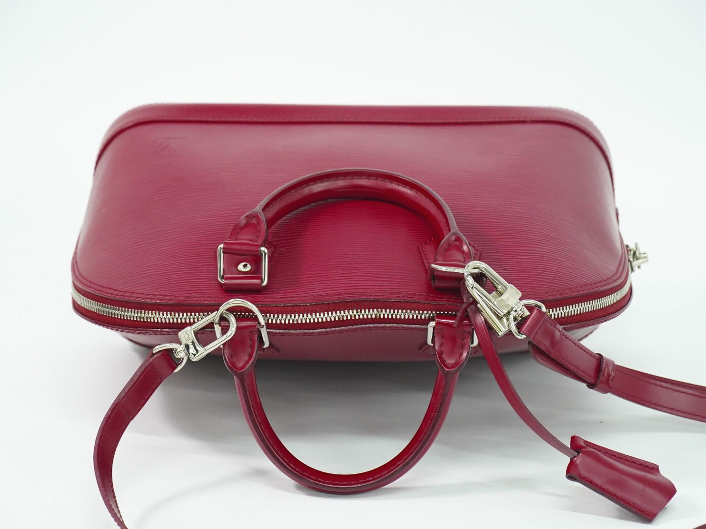 LOUIS VUITTON アルマ PM エピ レザー 2WAY ショルダーバッグ フューシャ M40490