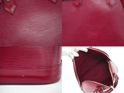 LOUIS VUITTON アルマ PM エピ レザー 2WAY ショルダーバッグ フューシャ M40490