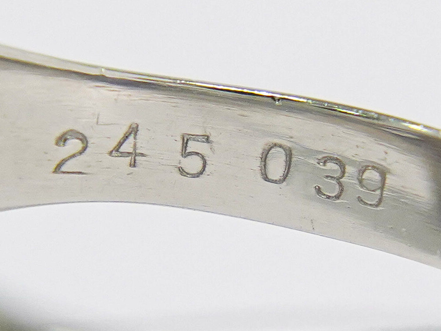 サファイア 2.45ct ダイヤモンド 0.39ct Pt900 リング 12号 ブルー