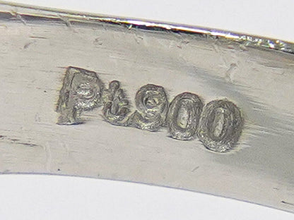 サファイア 2.45ct ダイヤモンド 0.39ct Pt900 リング 12号 ブルー