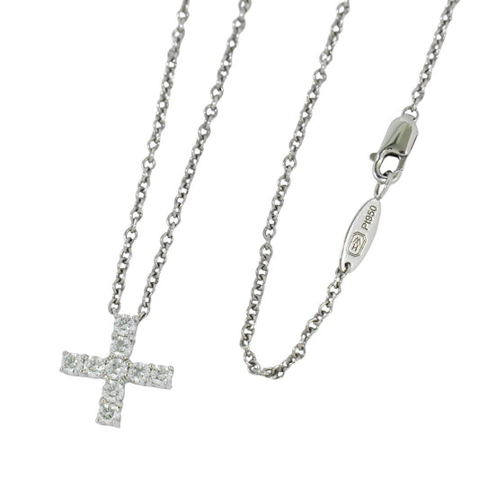 HARRY WINSTON ミニクロス ダイヤモンド Pt950 ネックレス