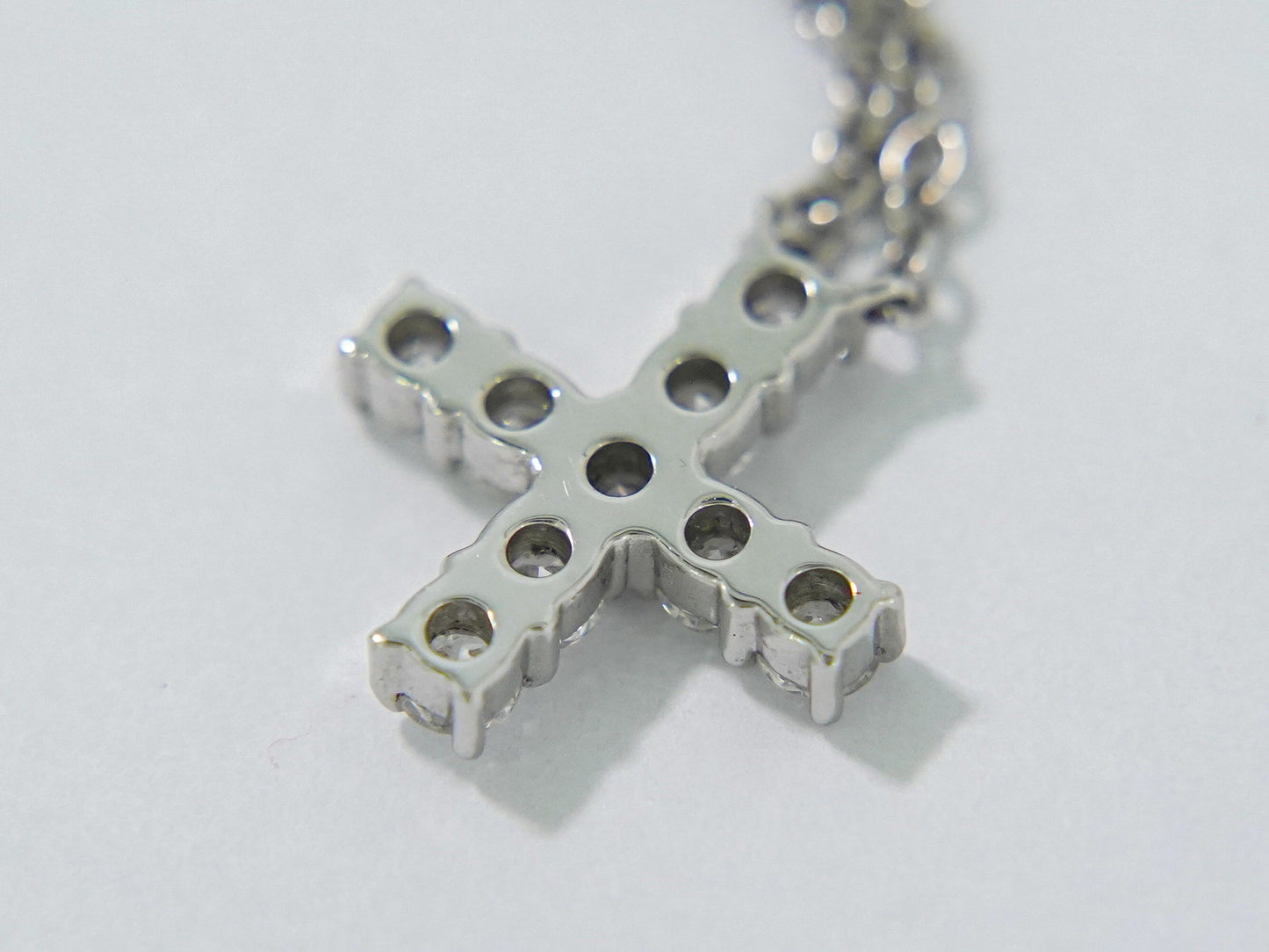 HARRY WINSTON ミニクロス ダイヤモンド Pt950 ネックレス