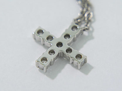 HARRY WINSTON ミニクロス ダイヤモンド Pt950 ネックレス