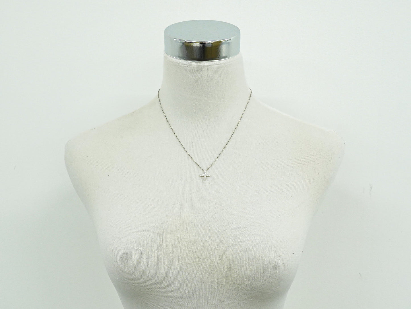 HARRY WINSTON ミニクロス ダイヤモンド Pt950 ネックレス