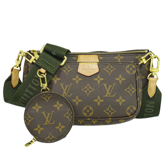 LOUIS VUITTON ミュルティ ポシェット アクセソワール モノグラム ショルダーバッグ M44813