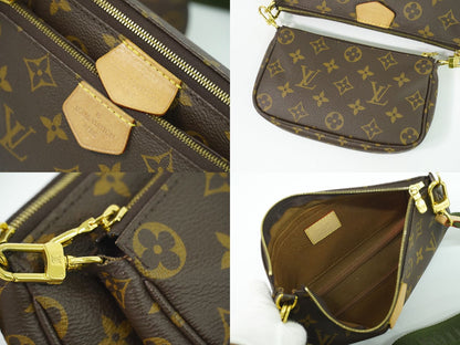 LOUIS VUITTON ミュルティ ポシェット アクセソワール モノグラム ショルダーバッグ M44813