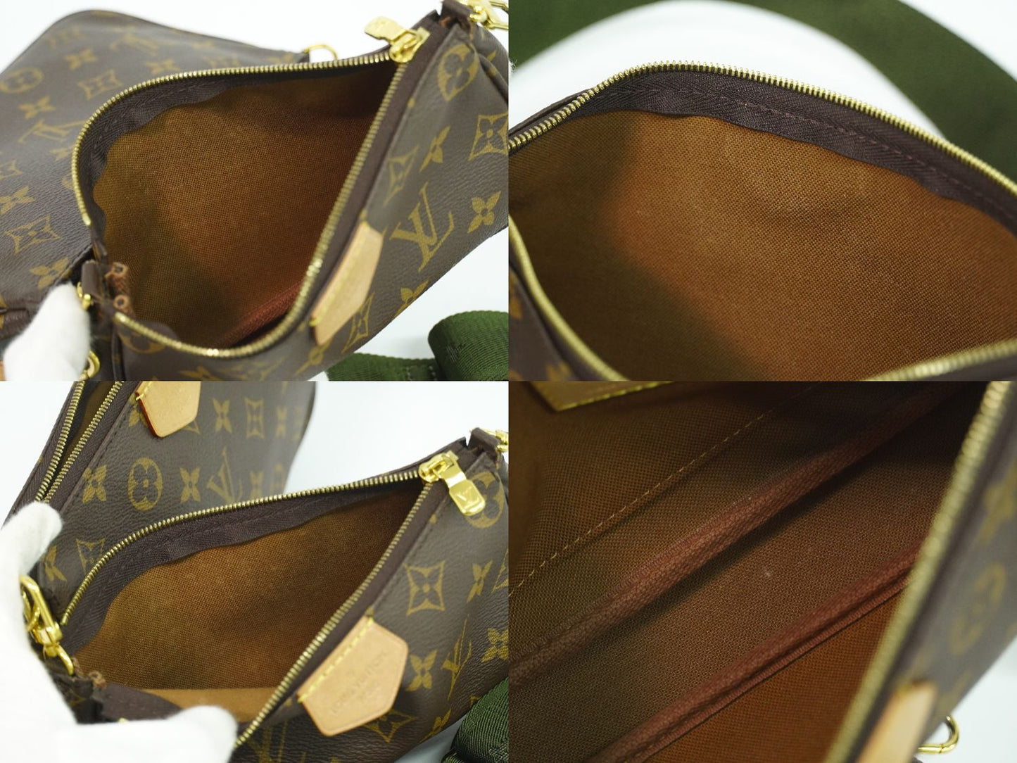 LOUIS VUITTON ミュルティ ポシェット アクセソワール モノグラム ショルダーバッグ M44813