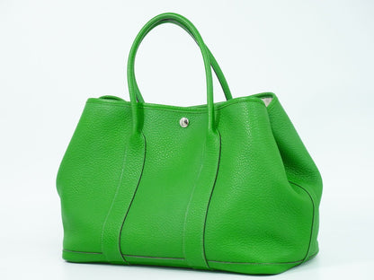 HERMES ガーデンパーティ PM トートバッグ T刻 バンブー