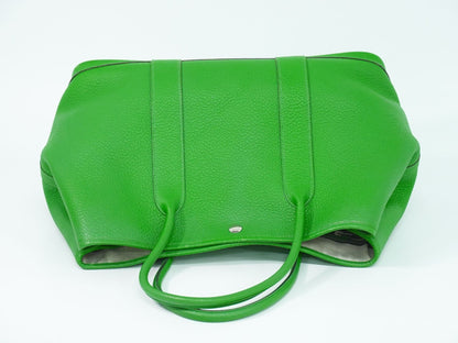 HERMES ガーデンパーティ PM トートバッグ T刻 バンブー