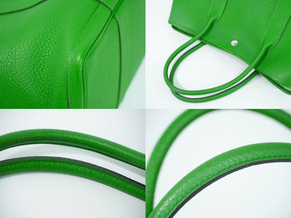 HERMES ガーデンパーティ PM トートバッグ T刻 バンブー