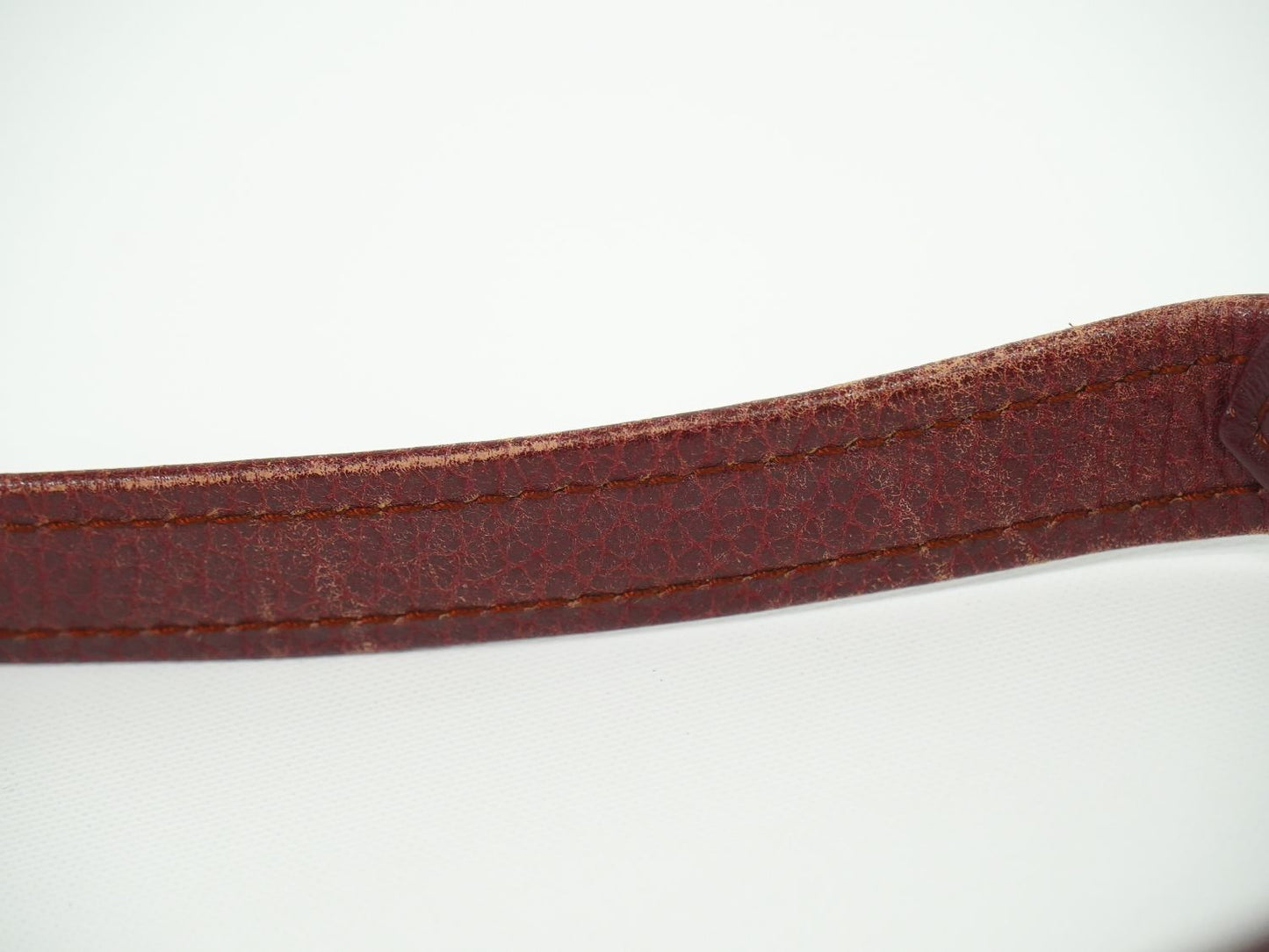 Cartier マストライン ショルダーバッグ ボルドー