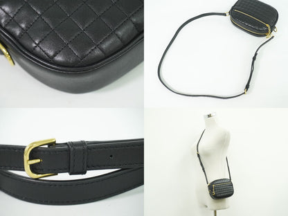 CELINE Cチャーム ショルダーバッグ ブラック