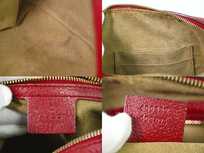 GUCCI ティアン GGスプリーム 2WAY ミニ ボストンバッグ ベージュ マルチカラー 409529