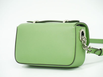 GUCCI プチGG 2WAY ミニ ショルダーバッグ ライトグリーン 739722