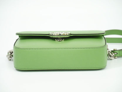 GUCCI プチGG 2WAY ミニ ショルダーバッグ ライトグリーン 739722