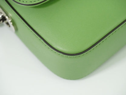 GUCCI プチGG 2WAY ミニ ショルダーバッグ ライトグリーン 739722