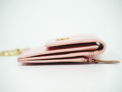 CHANEL ココマーク ココボタン コインケース ピンク