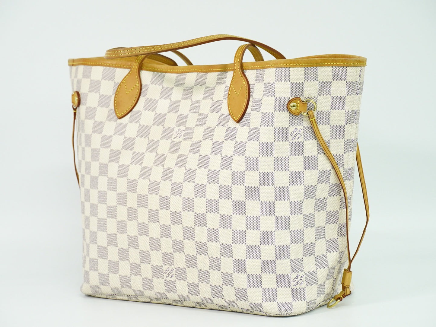 LOUIS VUITTON 旧型 ネヴァーフル MM ダミエ アズール トートバッグ N51107