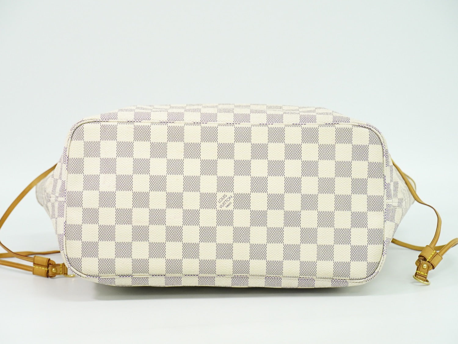 LOUIS VUITTON 旧型 ネヴァーフル MM ダミエ アズール トートバッグ