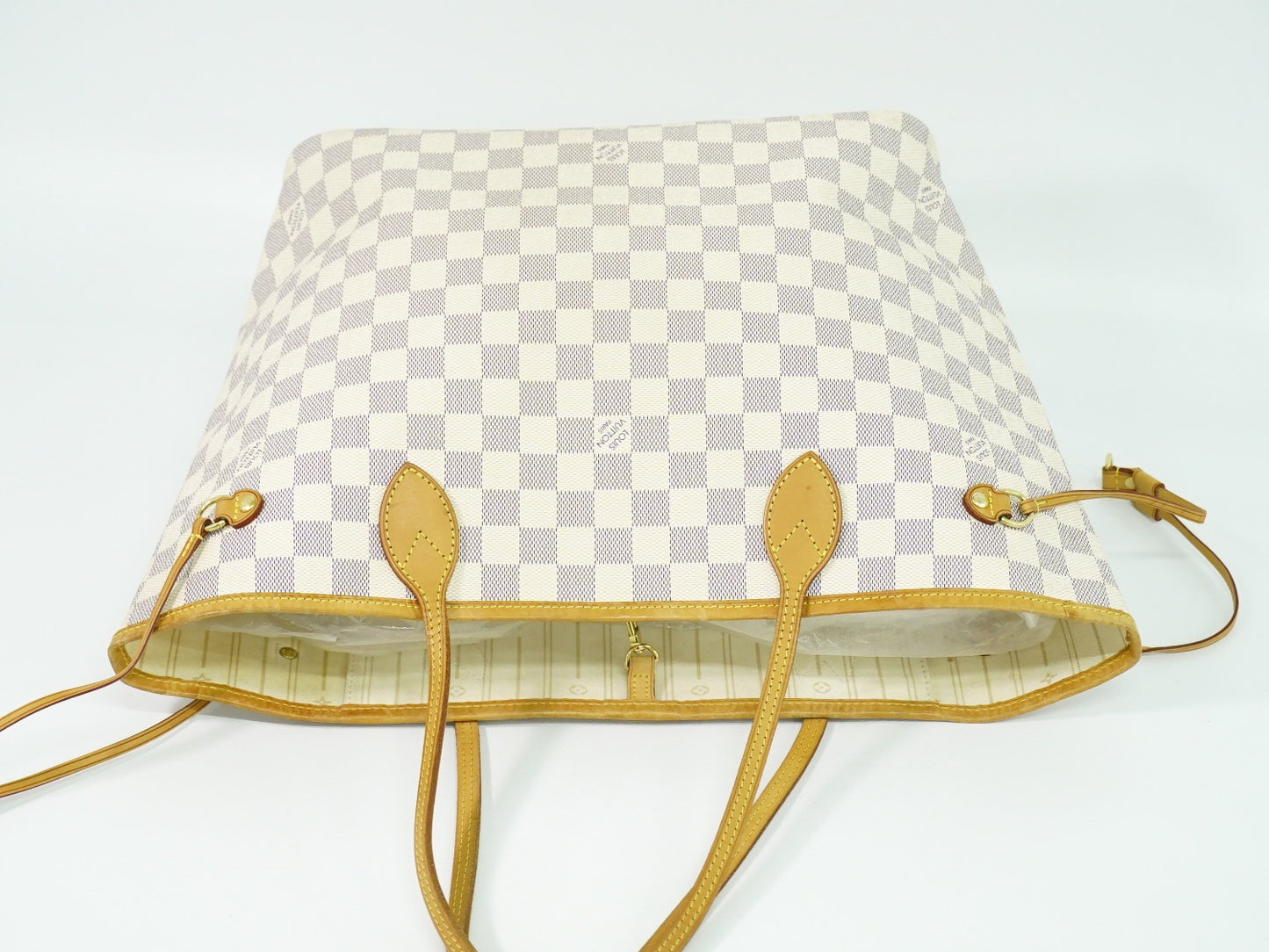 LOUIS VUITTON 旧型 ネヴァーフル MM ダミエ アズール トートバッグ N51107