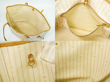 LOUIS VUITTON 旧型 ネヴァーフル MM ダミエ アズール トートバッグ N51107