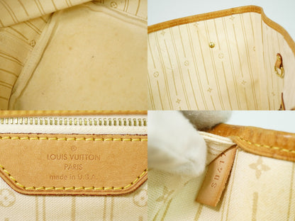 LOUIS VUITTON 旧型 ネヴァーフル MM ダミエ アズール トートバッグ N51107