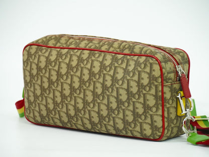 Christian Dior トロッター ショルダーバッグ ブラウン マルチカラー