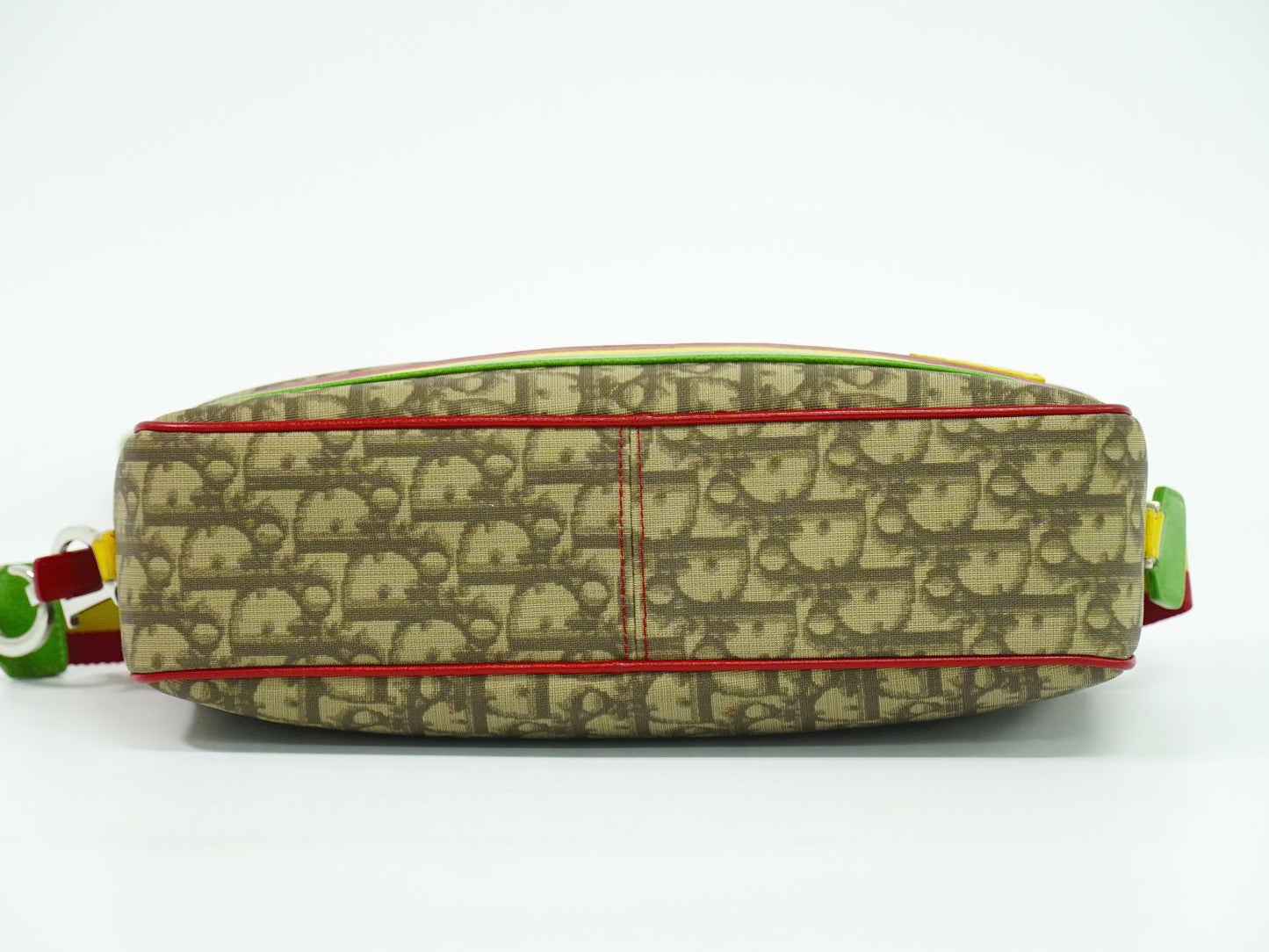 Christian Dior トロッター ショルダーバッグ ブラウン マルチカラー