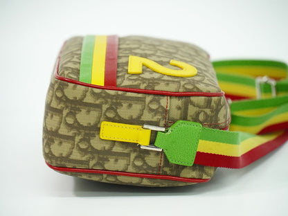 Christian Dior トロッター ショルダーバッグ ブラウン マルチカラー