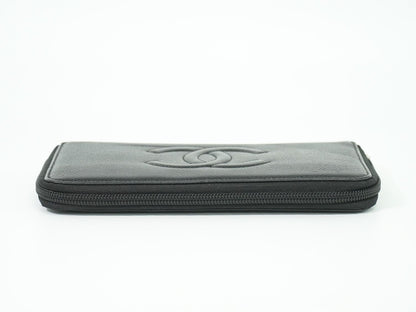 CHANEL ココマーク 長財布 ブラック