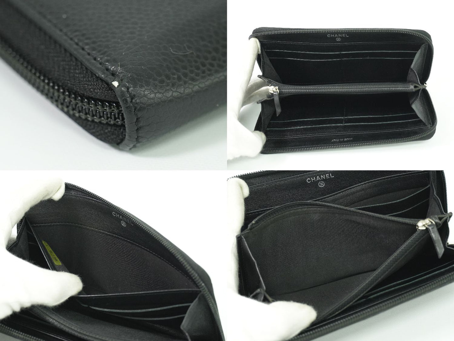 CHANEL ココマーク 長財布 ブラック