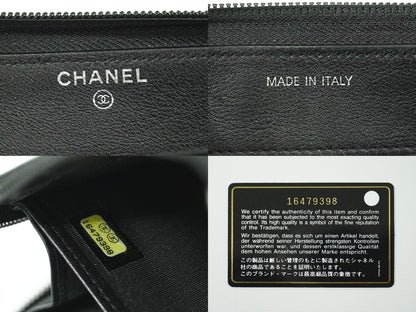 CHANEL ココマーク 長財布 ブラック